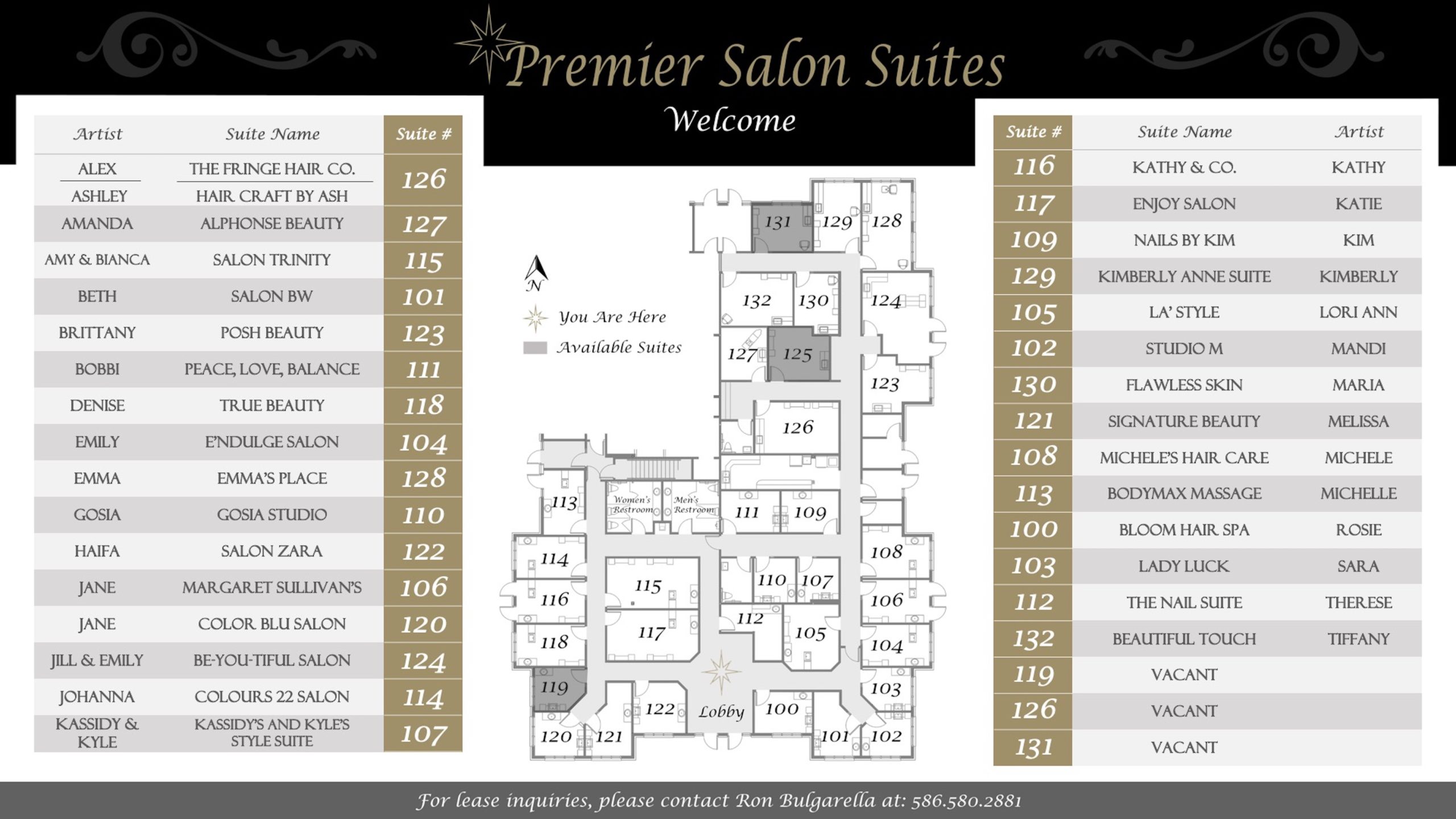 Directory Premier Salon Suites